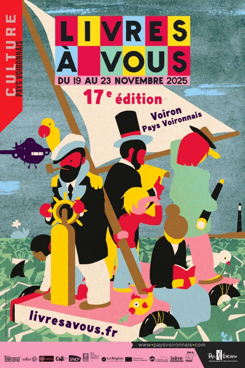 Affiche de la 16e édition du Festival Livres à vous