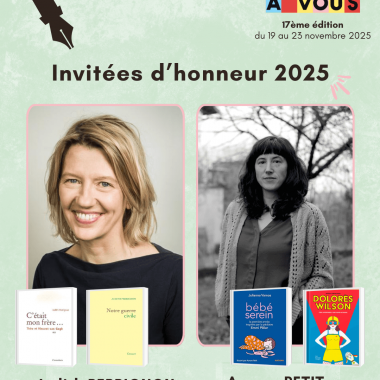 Les invitées d’honneur de la 17ème édition du festival Livres à vous sont annoncées !